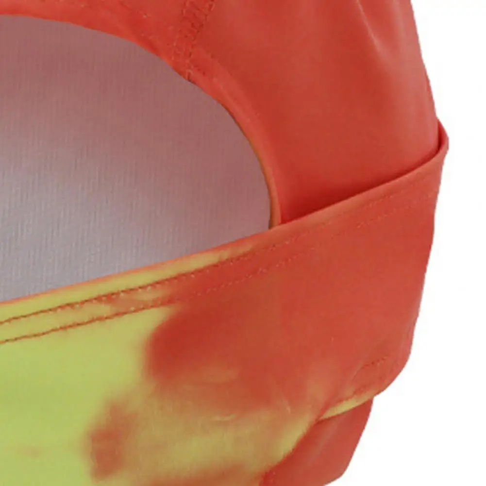 Opening Design Hooded Hat Heat-sensitive Hooded Hat with Color-changing Fabric Elastic Fit Outdoor Headwear Temperature-reactive
