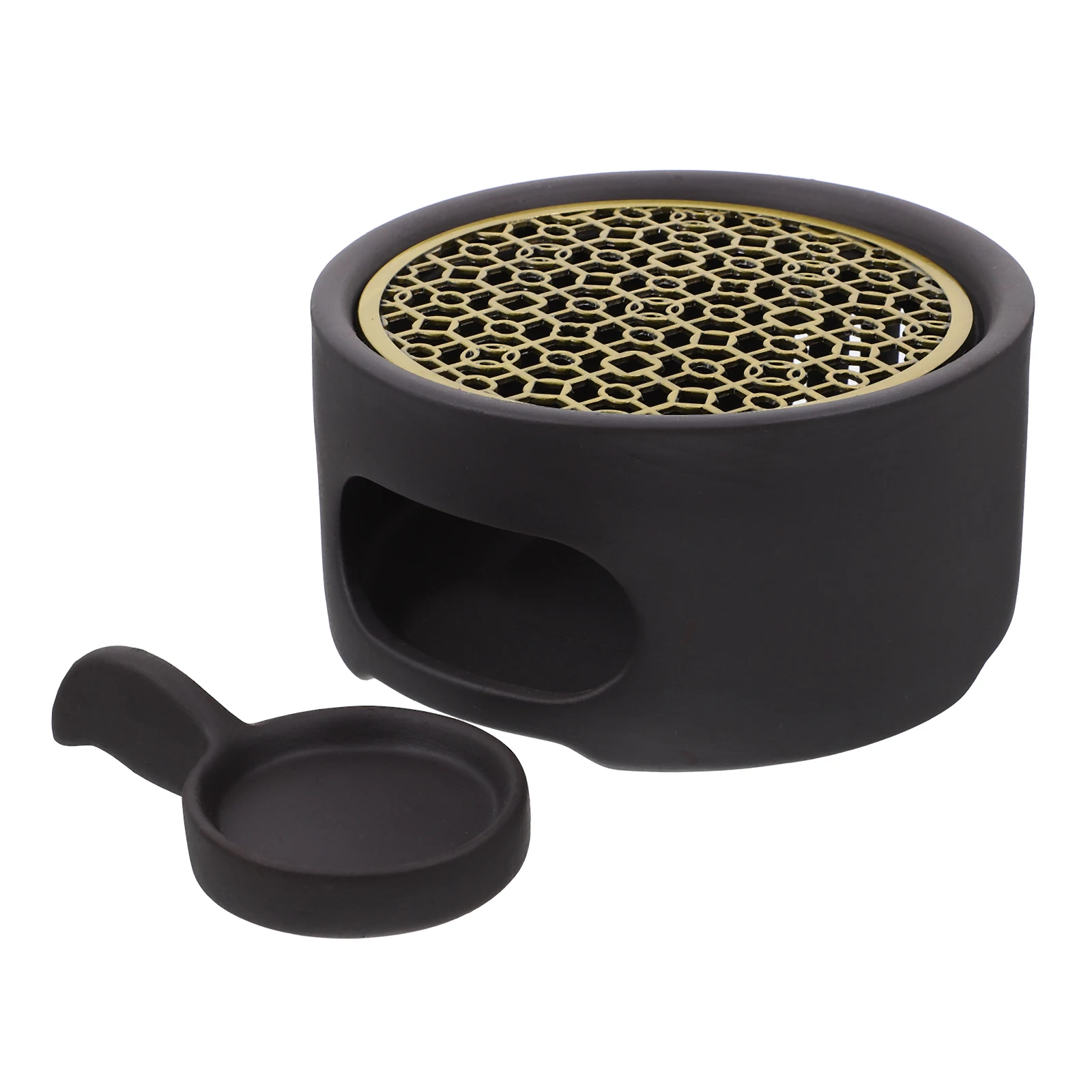 

Heating Base Stainless Steel Hollow Metal Coffee Teapot Warmer Light Tea Warmer Tea Warmers Holder Insulation