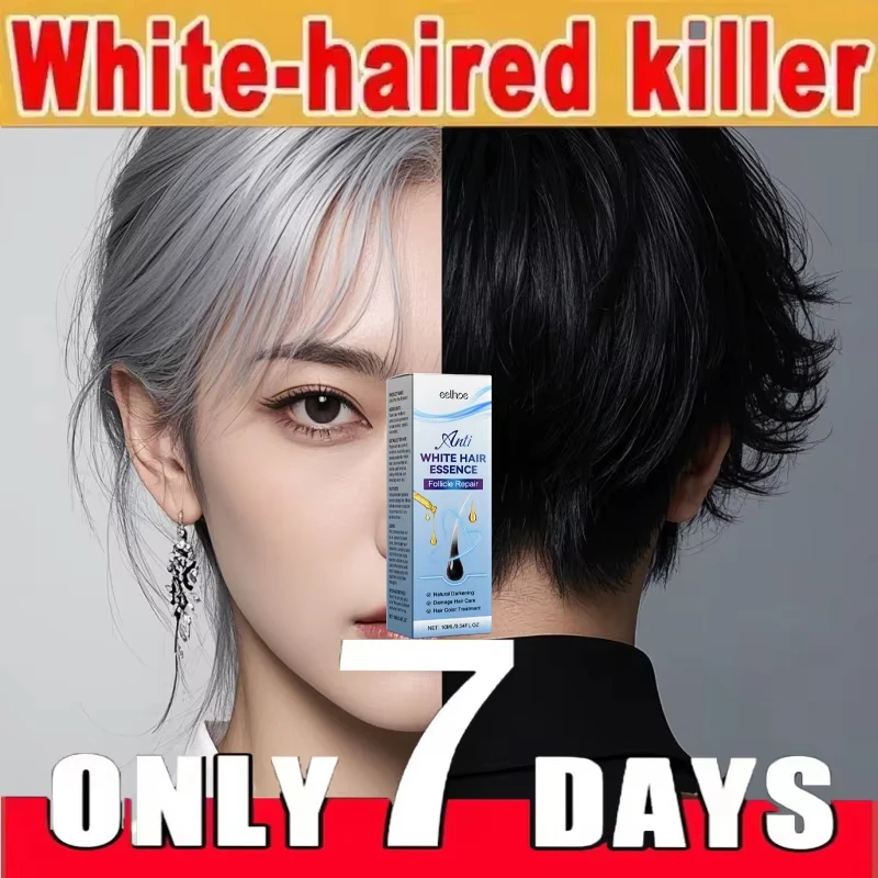 

Turn white hair into black hair, remove gray hair in 7 days and restore natural and healthy hair color