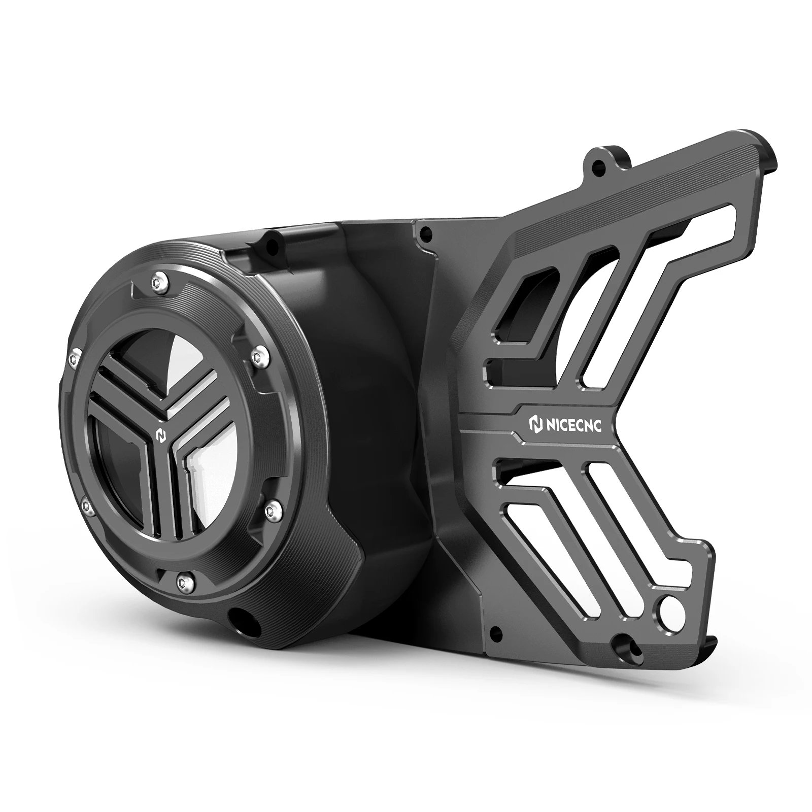 NICECNC für Yamaha Banshee 350 ATV Motor-Statorschutzabdeckung für Banshee 350 YFZ350 1987–2006, leicht zu trennende Abdeckung aus Aluminium – Detail 12