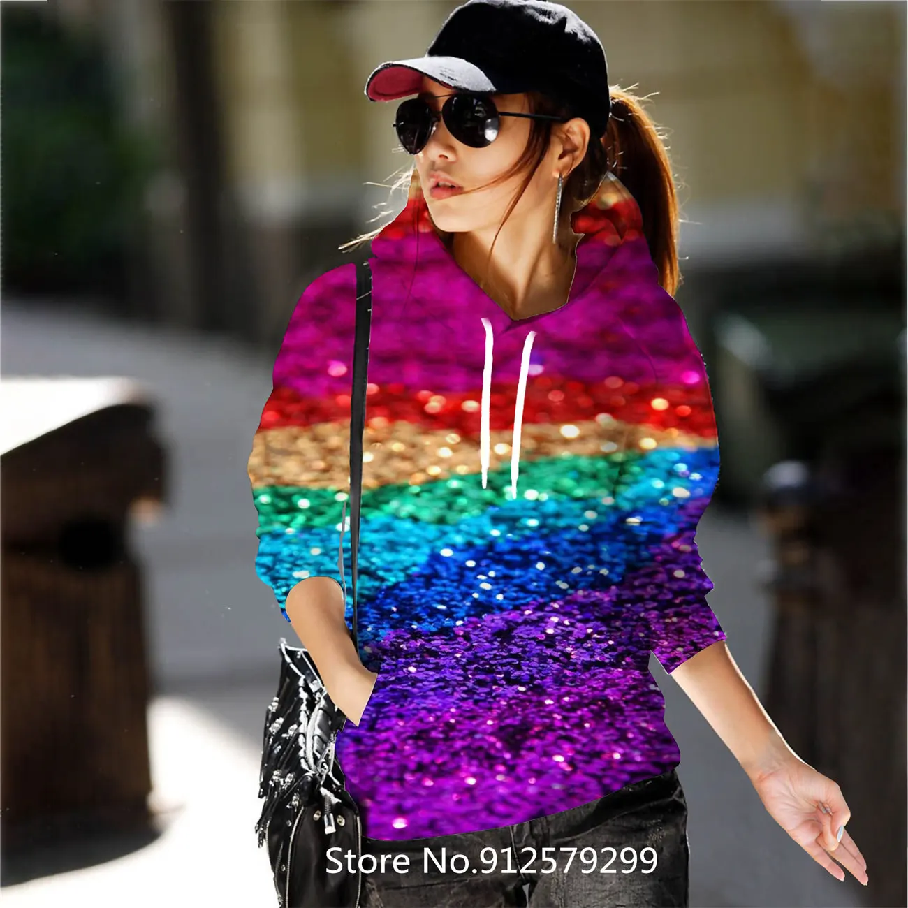 

2022 Harajuku Style Women Sweatshirt Fashion Long Sleeve Female Casual Hoodies Top