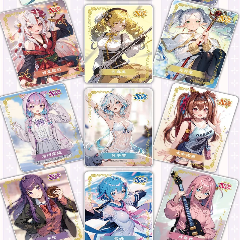 آلهة قصة فوشين فنغ الفصل TCG أنيمي الفتيات تحصيل بطاقات التداول الداعم صندوق HY-SN-2M2 في المخزون لعب اطفال SSR ZR #5