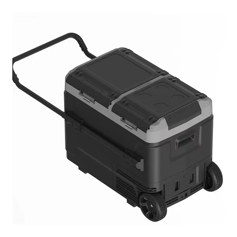 

Solar Power Car Fridge 50l 12 v Car Freezer Fridge Portable 60l Car Cooler