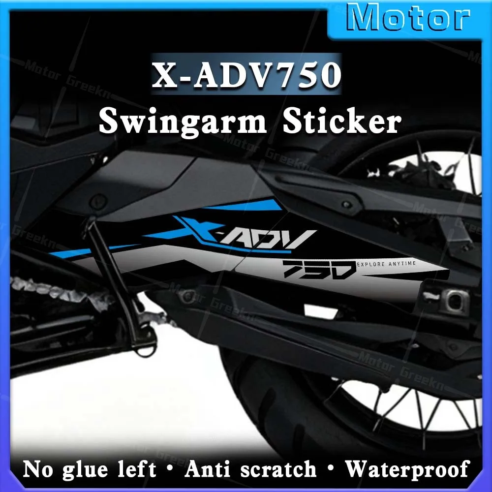 For X-adv 750 X ADV 750 xadv750 2017-2025 Motorcycle Accessories Sticker Rear Swing Arm Sticker Roating Shaft Protector Decal