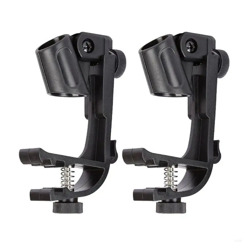 918F Universal Microphone Stand Clip Metal Clip Adlemable Mic mic for Computer Chating Wishing Live Broadcast Progling