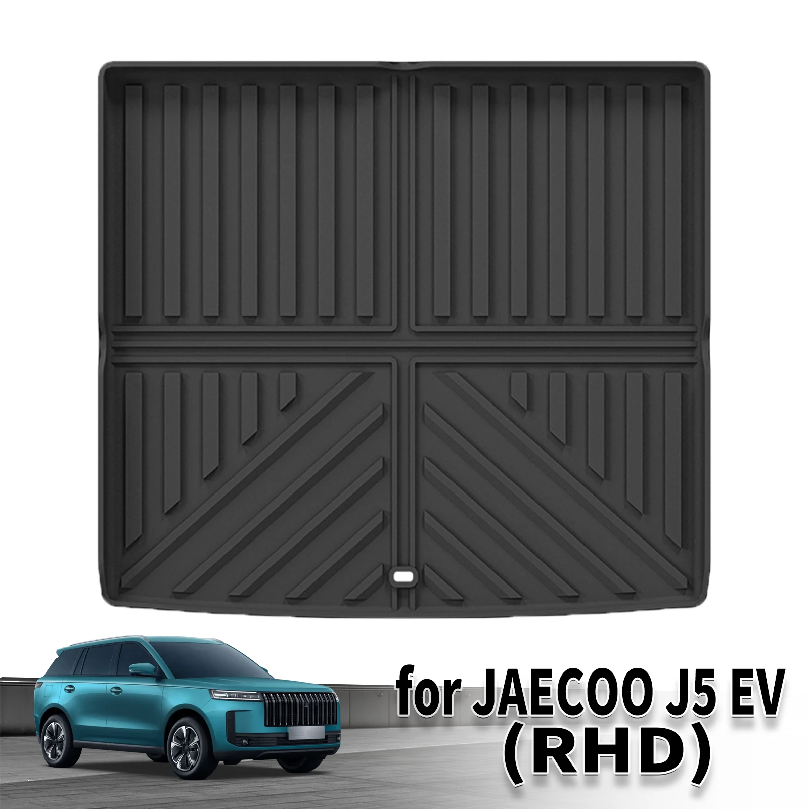 

for JAECOO 5 J5 EV 2025 2026 High Quality TPE Car Floor & Trunk Mats, Waterproof Easy Clean (Not Fit For Left Hand Drive)