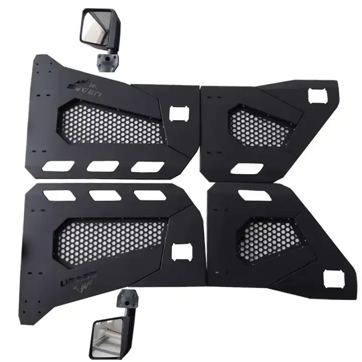 Spedking Hot Sales 2/4 Half Door Steel Tube Doors With Mirrors for JEEP Wrangler JK/JL Car Half Door