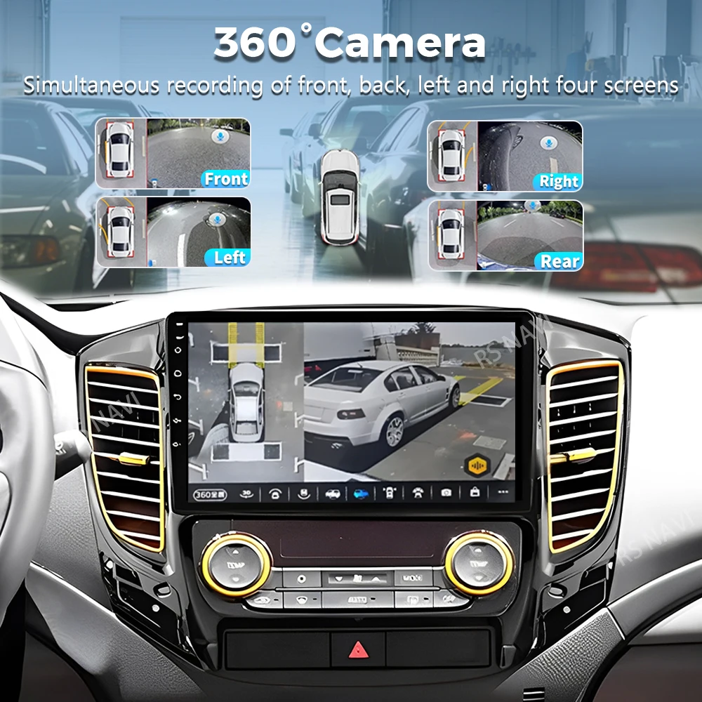 Android 14 Carplay For Mitsubishi Pajero Sport 3 L200 5 Triton 3 2015 2016 2017 2018 2019 Car Radio Multimedia Video Player GPS view 3