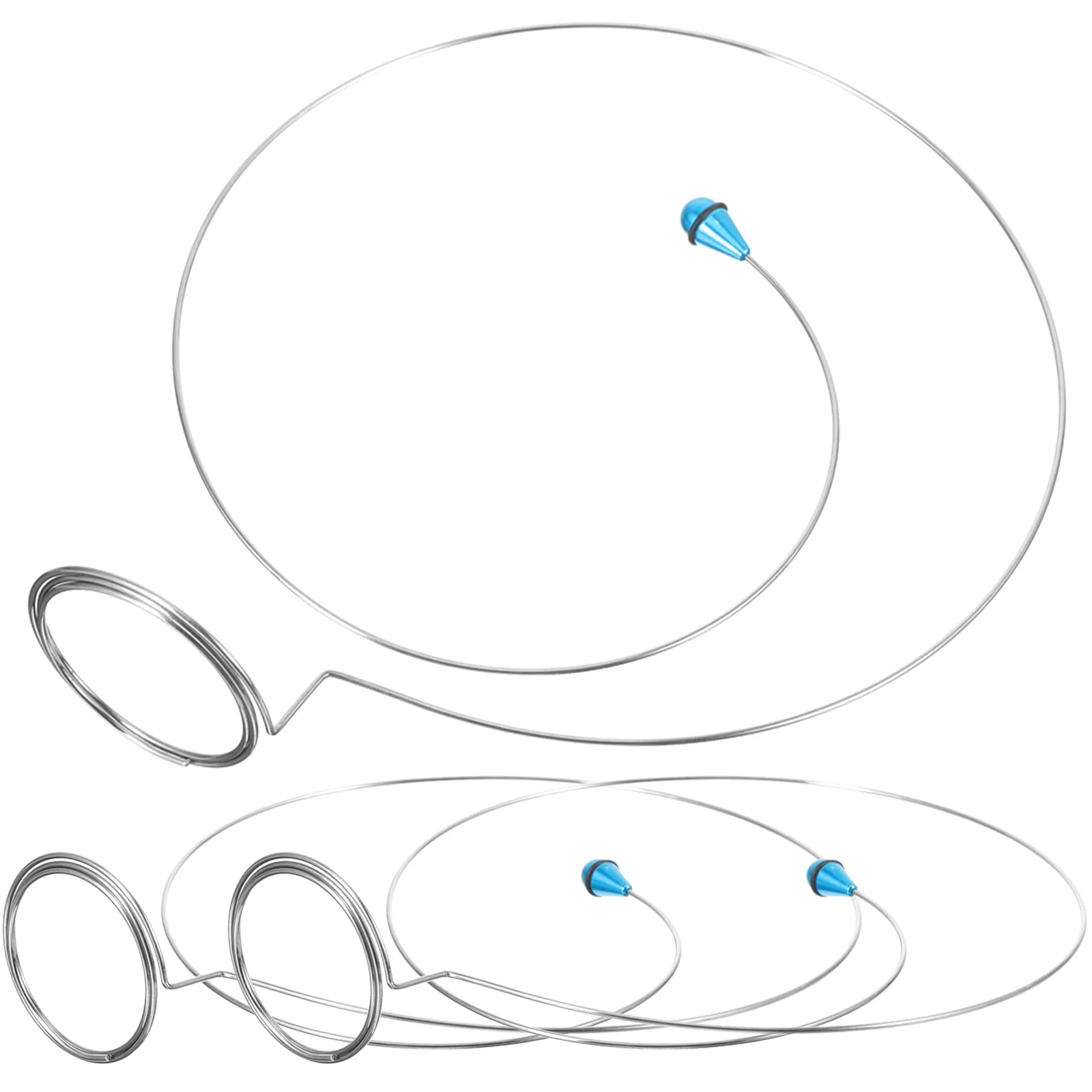 3 pezzi di lente d'ingrandimento per riparazione orologi, supporto per lente d'ingrandimento circolare in metallo, regolabile, durevole, filo di ferro, strumento essenziale per riparazione orologi