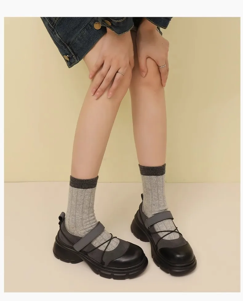 Damen Sportschuhe Modische Flache Schuhe mit Schmetterlingsknoten-Plattform Sneakers Damen Casual Flats Outdoor Mary Jane Schuhe – Detail 9