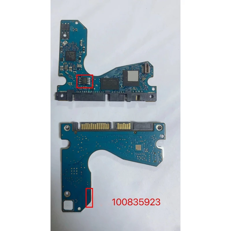2.5 Inch HDD Logic PCB Board 100835923 REVA, Laptop Hard Disk Drive Repair Circuit Board