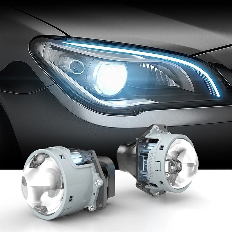 Auto lens double headlights high power suitable for automotive products