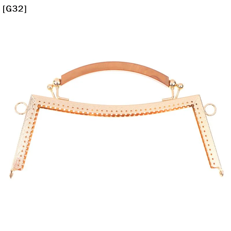 Mini Metal Purse Frame Kiss Clasp Bag Hardware Vintage Purse Clasp Frame Bag Kiss Clasp Lock DIY Craft[G32]