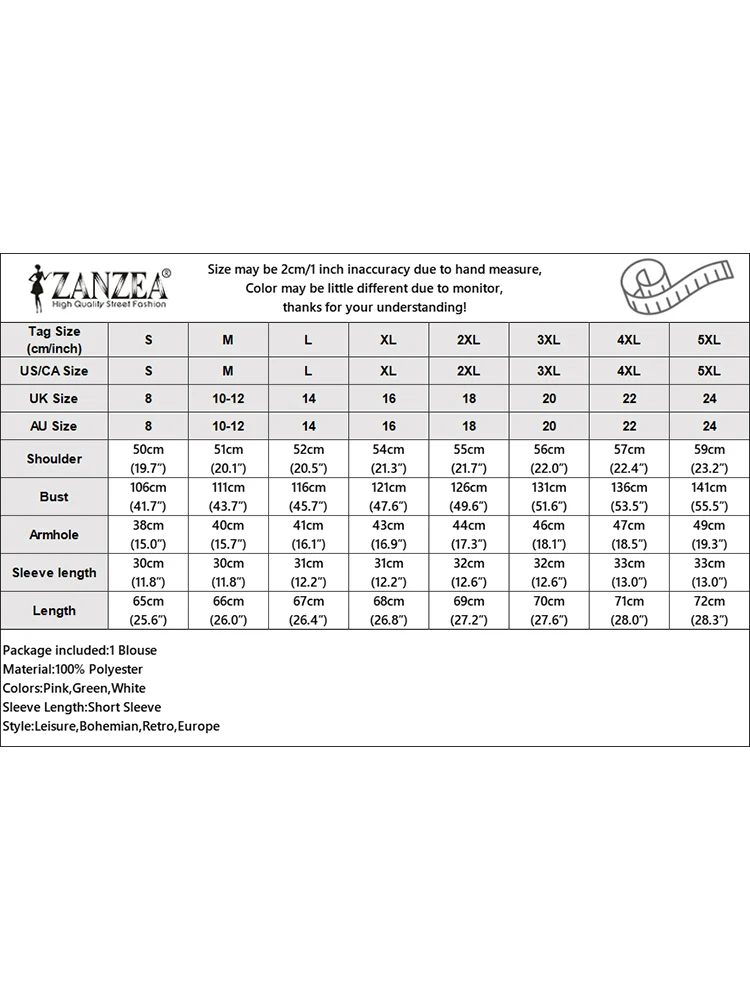 ZANZEA-Tunique de Travail Décontractée pour Femme, Couleur Unie, Demi Manches, Chemise à lèvent, Blouse Féminine, Été 2024