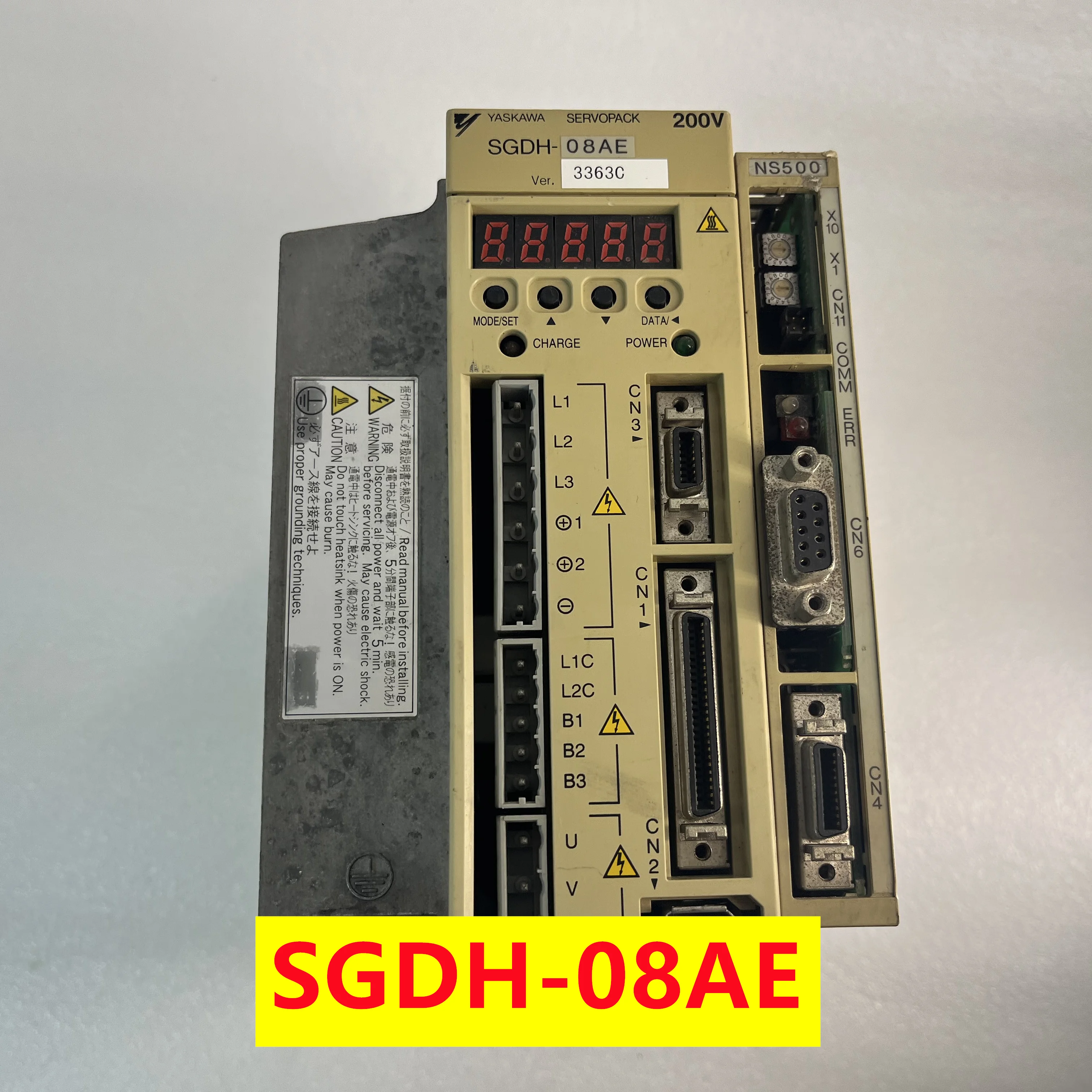 

SGDH-08AE Yaskawa servo drive SGDH-02AESGDH-04AE SGDH-08AE SGDH-05AESGDH-04AE-OY warranty 1 year Yaskawa drive