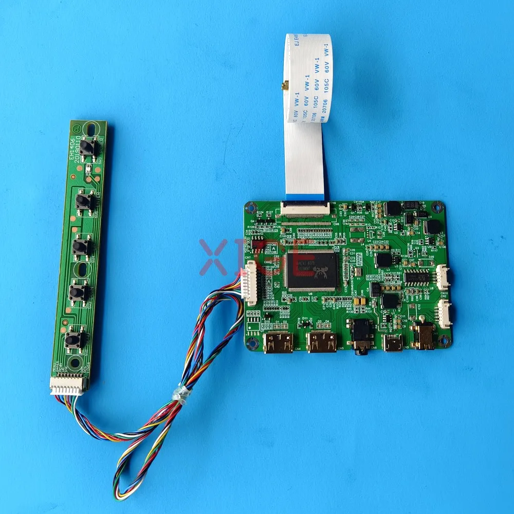 

Плата драйвера контроллера DIY Kit для LP156WHU-TPA1/TPE1/TPF1/TPG1 1366x768 EDP 30-контактный 15,6-дюймовый дисплей для ноутбука Micro USB 2Mini-HDMI