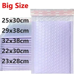 Auto-Selagem Envelope Enchido, Mailers Bubble, Sacos de Embalagem Roxo, Embalagem de Envio, Proteção Anti-Queda, Tamanho Grande, 20Pcs Pack