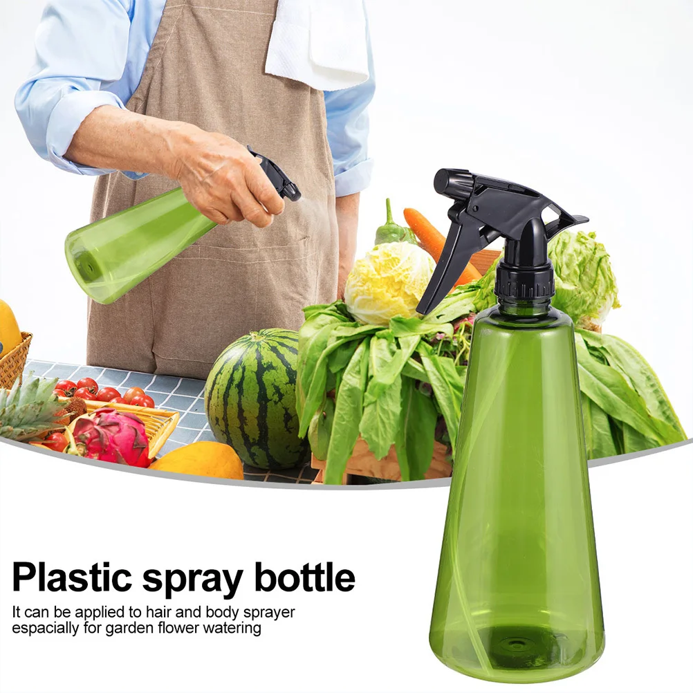 

2Pcs High-Quality Durable Plastic Sprayer Water Bottle for Home Garden Easy Refill Lightweight Comfortable Grip Labor-Saving