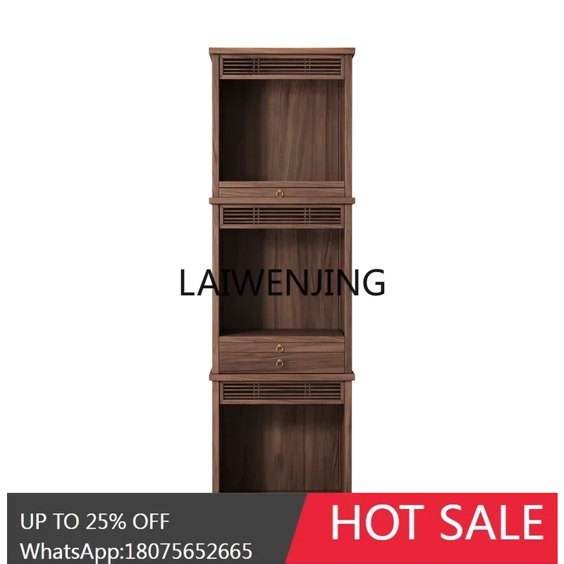 solid wood three-layer altar cabinet offering table shrine God of Wealth landlord