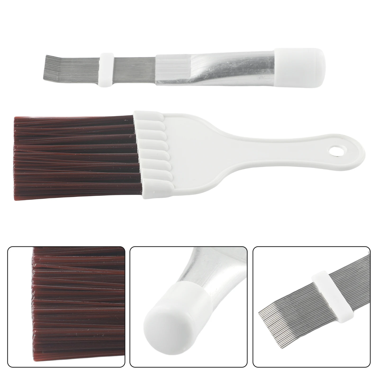 Air Conditioner Fin and Coil Cleaning Brush Set Efficiency Enhancer Necessary for Home Air Conditioning Maintenance