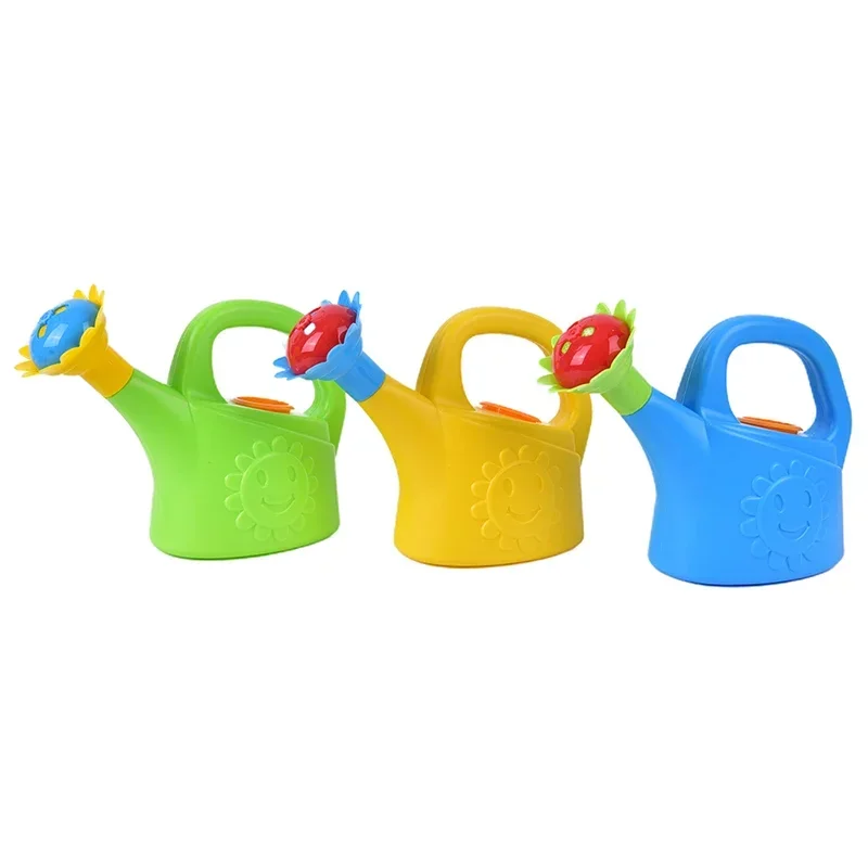 Cute Sprinkler Watering Can Cartoon Garden Kids Home Plastic Flowers Bottle Beach Spray Bath Toy Early Education Large Sand Toys