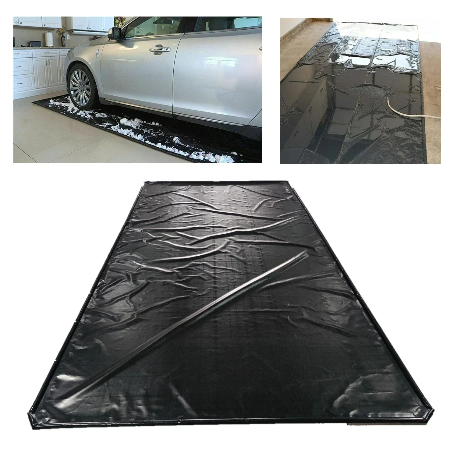 Durable Waterproof Wash Pads Car Wash Water Containment Garage Mats For Garage Floor