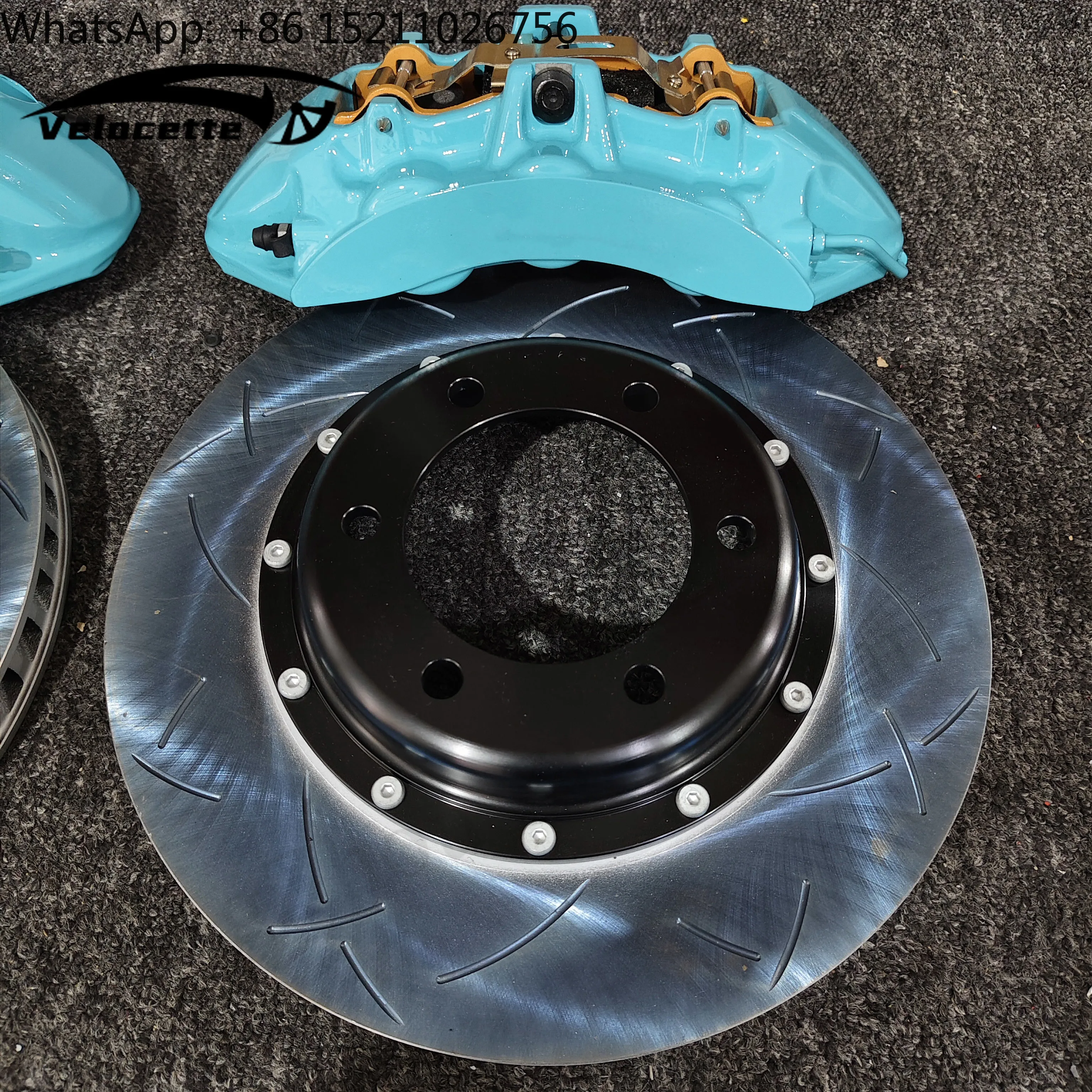 High Performance Brake Kit 6 Piston Big Caliper Brake Kit 355mm Rotor For Toyota Fortuner innova 2016 Dodge Hilux