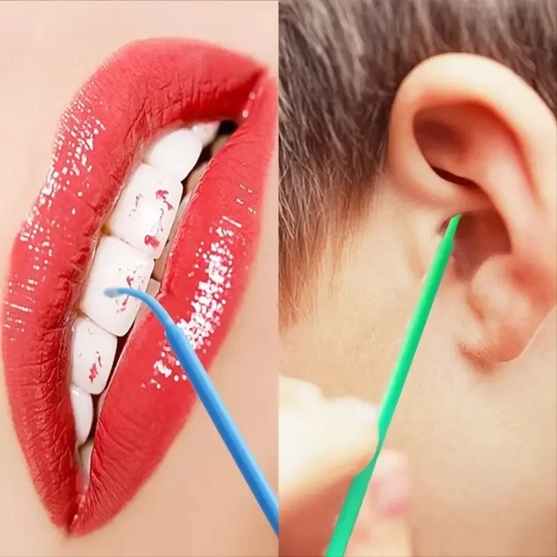 Micro applicateurs de cils, 100 pièces, pinceaux de maquillage jetables, coton-tige pour Application précise, rouge à lèvres, accessoires cosmétiques