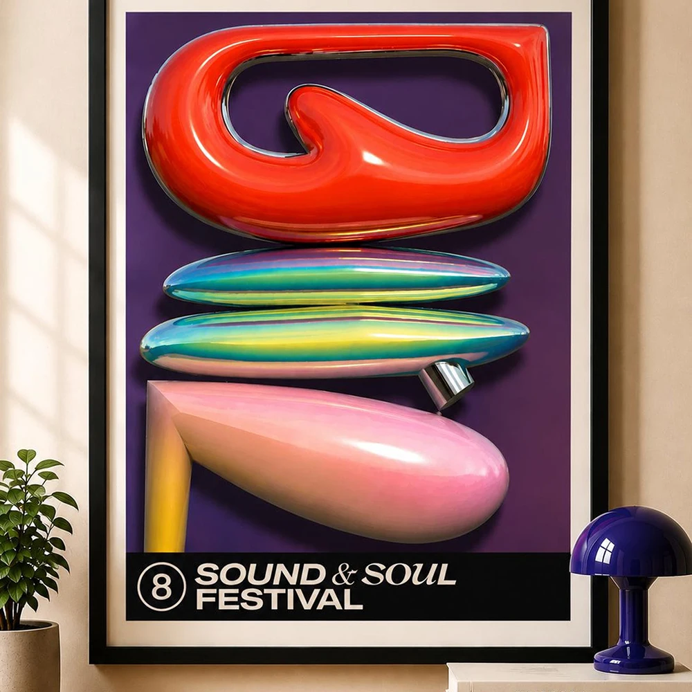 Eclectic Gallery Wall Art Prints Surreal Retro Abstract & Maximalist Poster Canvas Painting Wall Decor For Living Bed Room