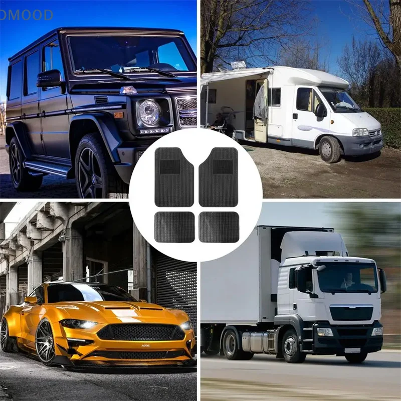 

Автомобильные всепогодные коврики для пола с трехмерным выпуклым дизайном и интегрированной подставкой для ног