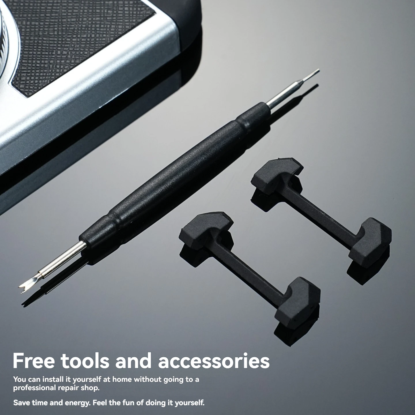 GA-2300 ساعة موصل ل كاسيو G-SHOCK GA2300 GA 2300 ساعة محول تعديل الجلود المطاط الصلب حزام محول معدني 24 مللي متر