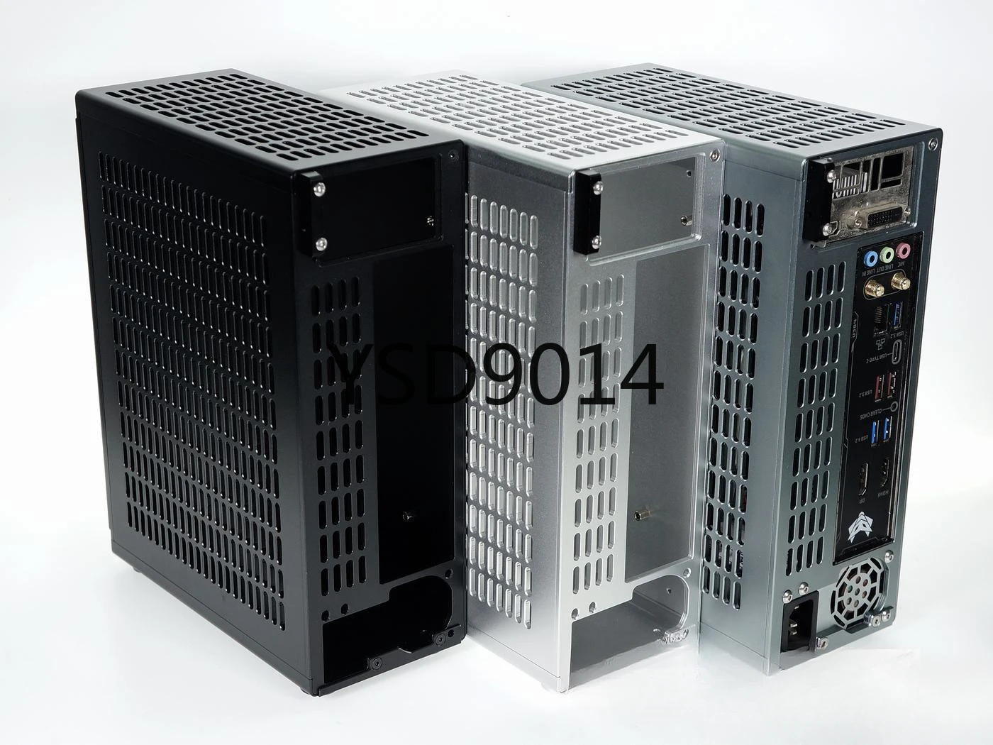 [In stock] ZS-D2/ITX half height knife card computer case, version V2/4.6L volume all aluminum case