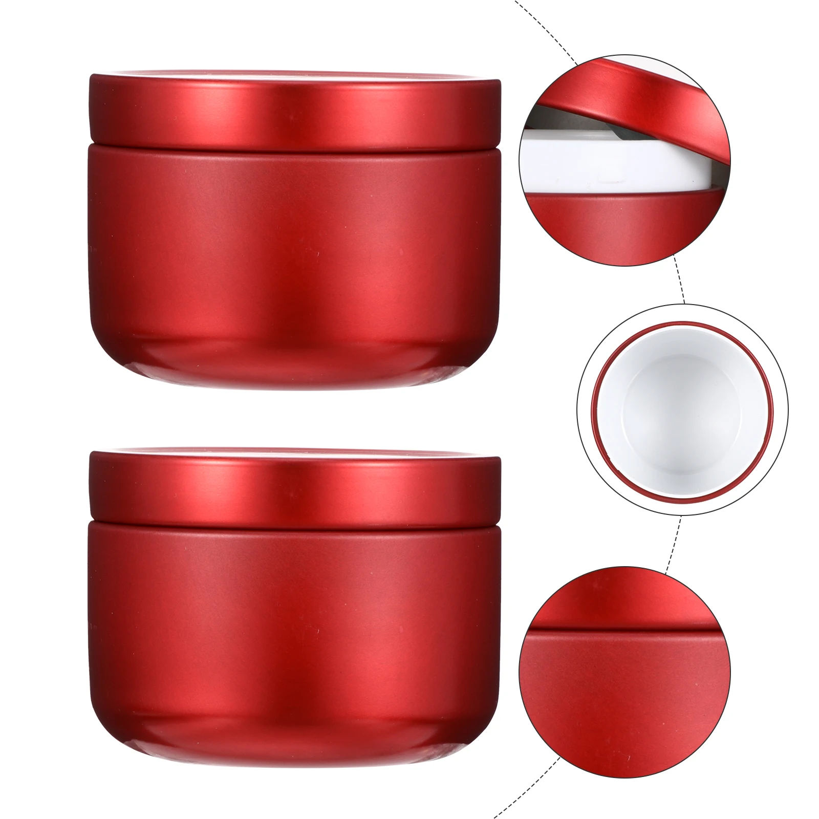 

10pcs Round Tinplate Cans Exquisite Tea Leaf Storage Jars Sealed Metal Boxes Tea Tanks Gift Candy Storage