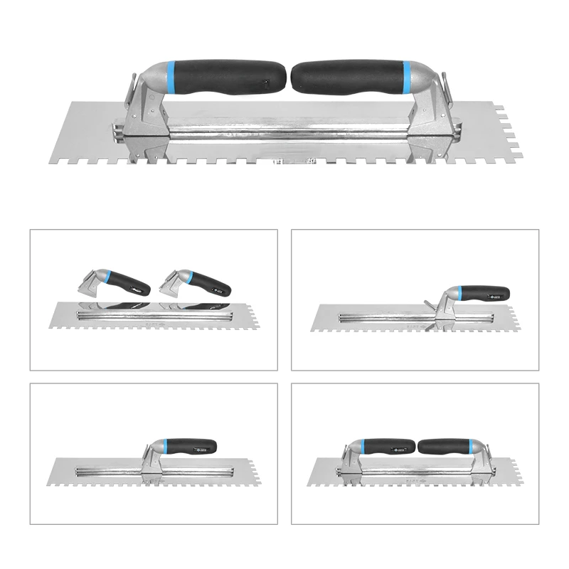 

Stainless Steel Large Scraper Serrated Spatula Plastering Clay Worker Incense Ashes Spoon Plastering Trowel