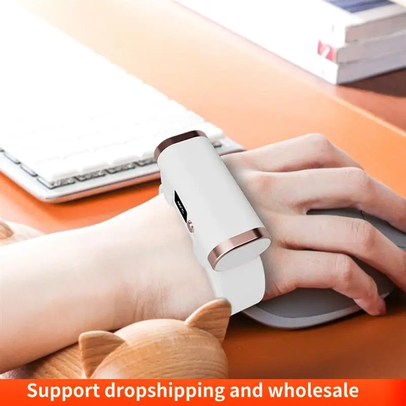 AA86 มืออุ่นสร้อยข้อมือฤดูหนาวมืออุ่นกระเป๋าเดินทางความร้อนอย่างรวดเร็ว USB ชาร์จในครัวเรือนกลางแจ้ง Handy WARM-E ทนทาน