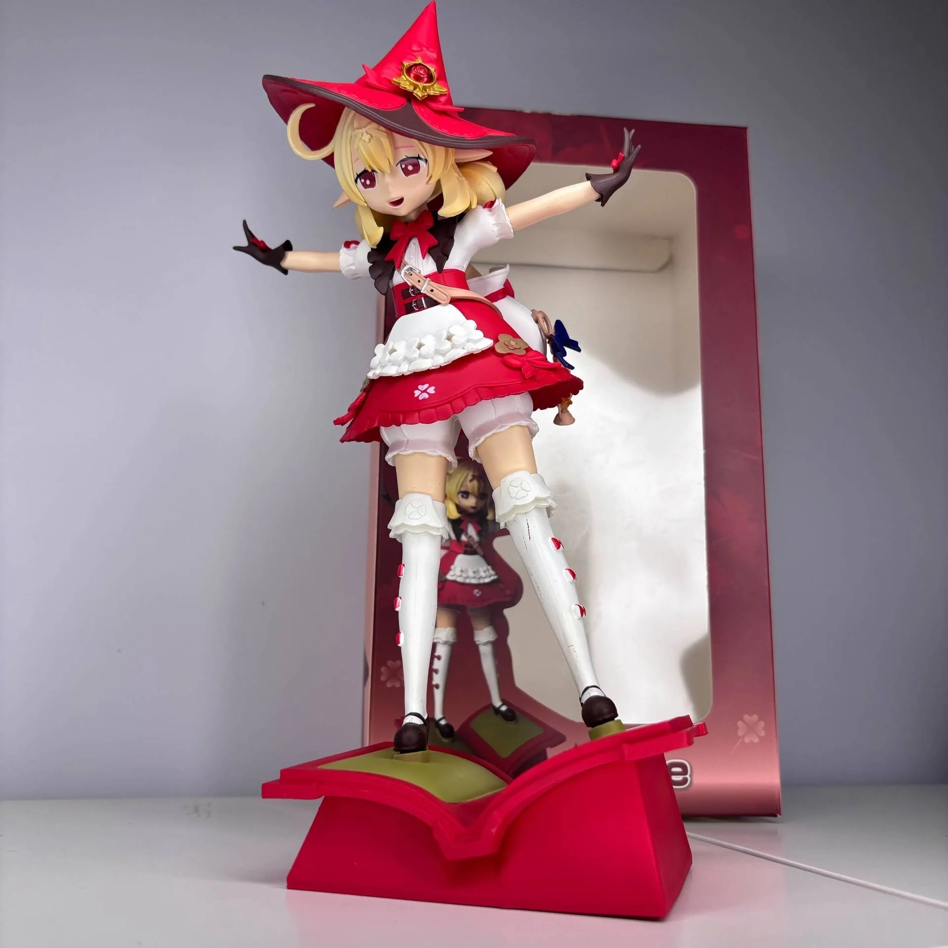 

Cirno Anime Figure Collectible Model Small Witch Knight Sparkle Display Item Aesthetic Gaming Decor West Wind Knight Order