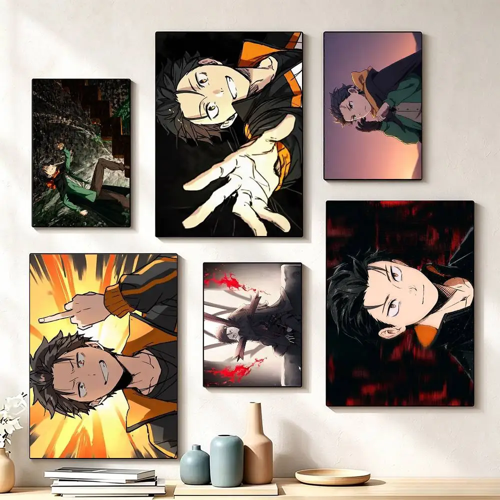 Re Zero-O N-Natsuki Subaru  Poster High Quality Dorm Living Room Aesthetic Wall Decoration Painting Stickers Gift
