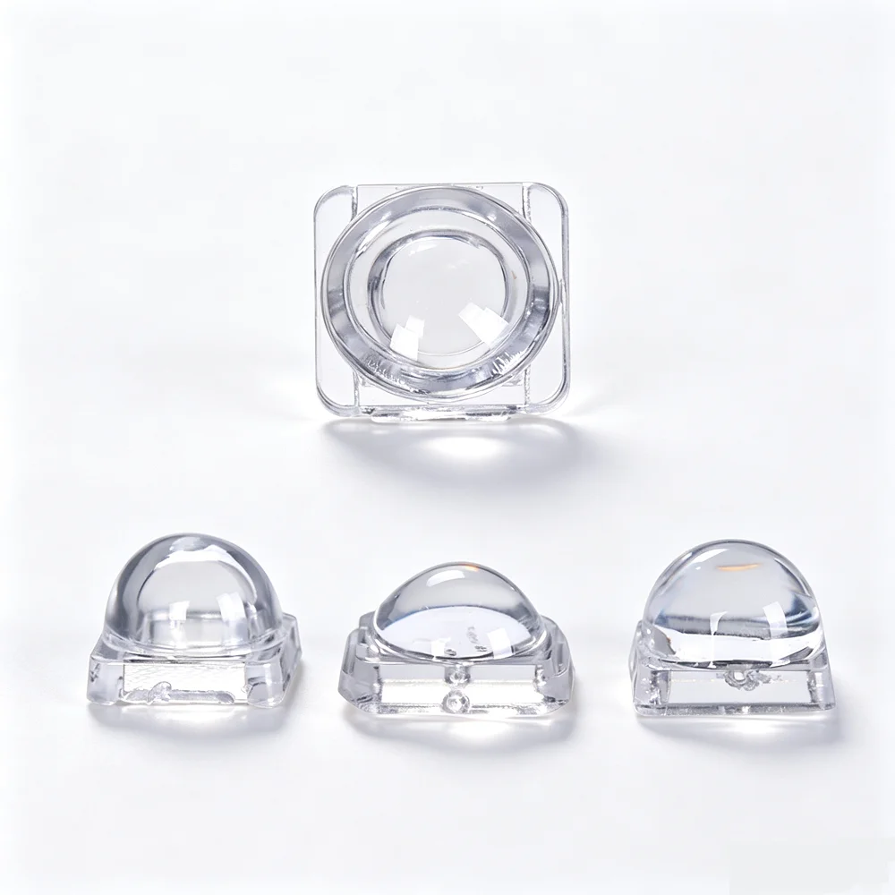 50 Stück LED-Linse für SMD Clip 5050 LED WS2812 APA102 WS2811 SK6812 30 60 90 120 140 Grad Winkelobjektiv