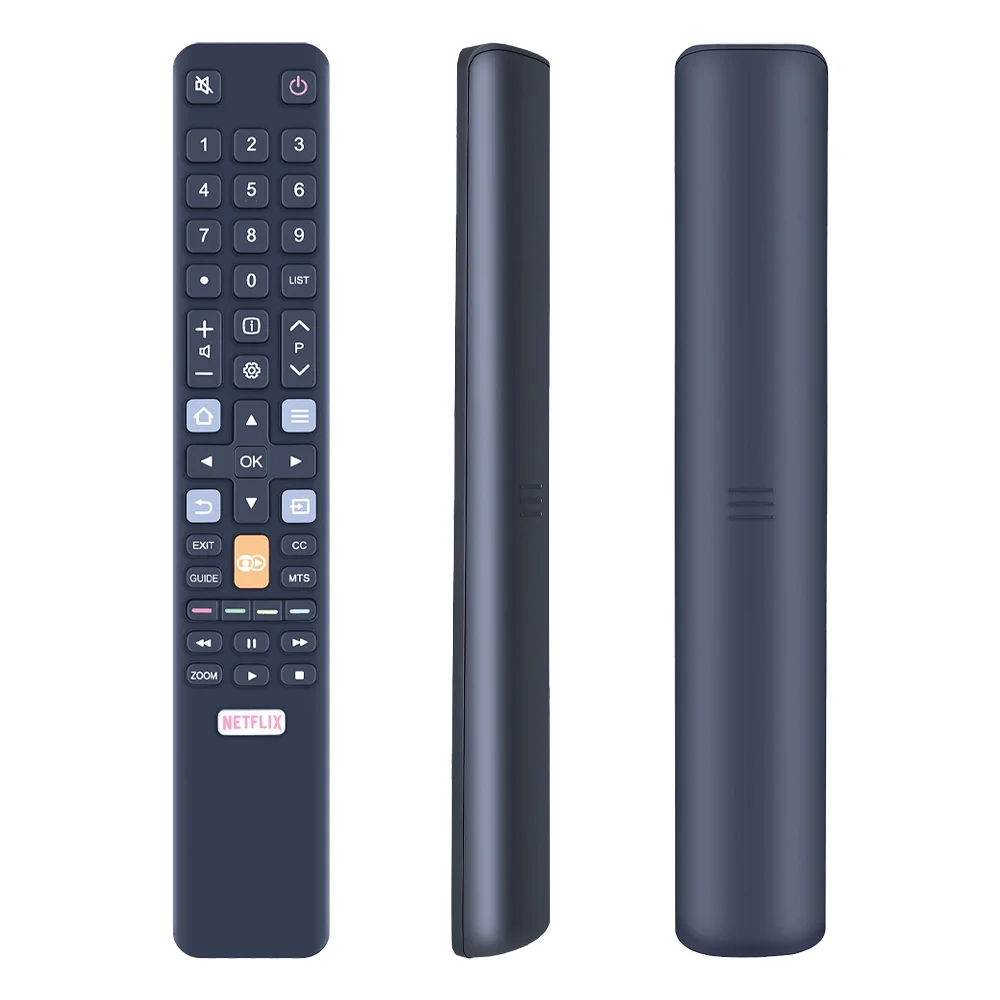 Replacement RC802N Universal Remote Control Compatible with TCL 4K UHD LCD LED Smart TV U43P6046 U55C7006 U49P6046 U65P6046