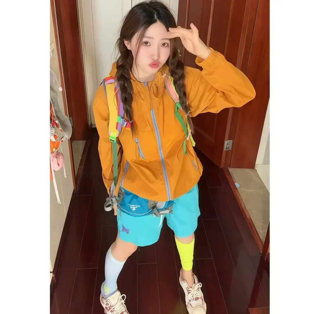 

2026 New UPF50+ Ice Silk Quick Dry Sun Protection Clothing Unisex Summer Thin Breathable Outdoor Hooded Cycling Lightweight Coat