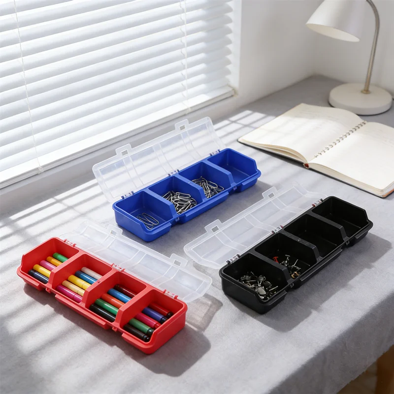 HUAHUACompact & Durable Organizer Box - Perfect for Storing Screws, Small Accessories & Jewelry Pieces.HUAHUA