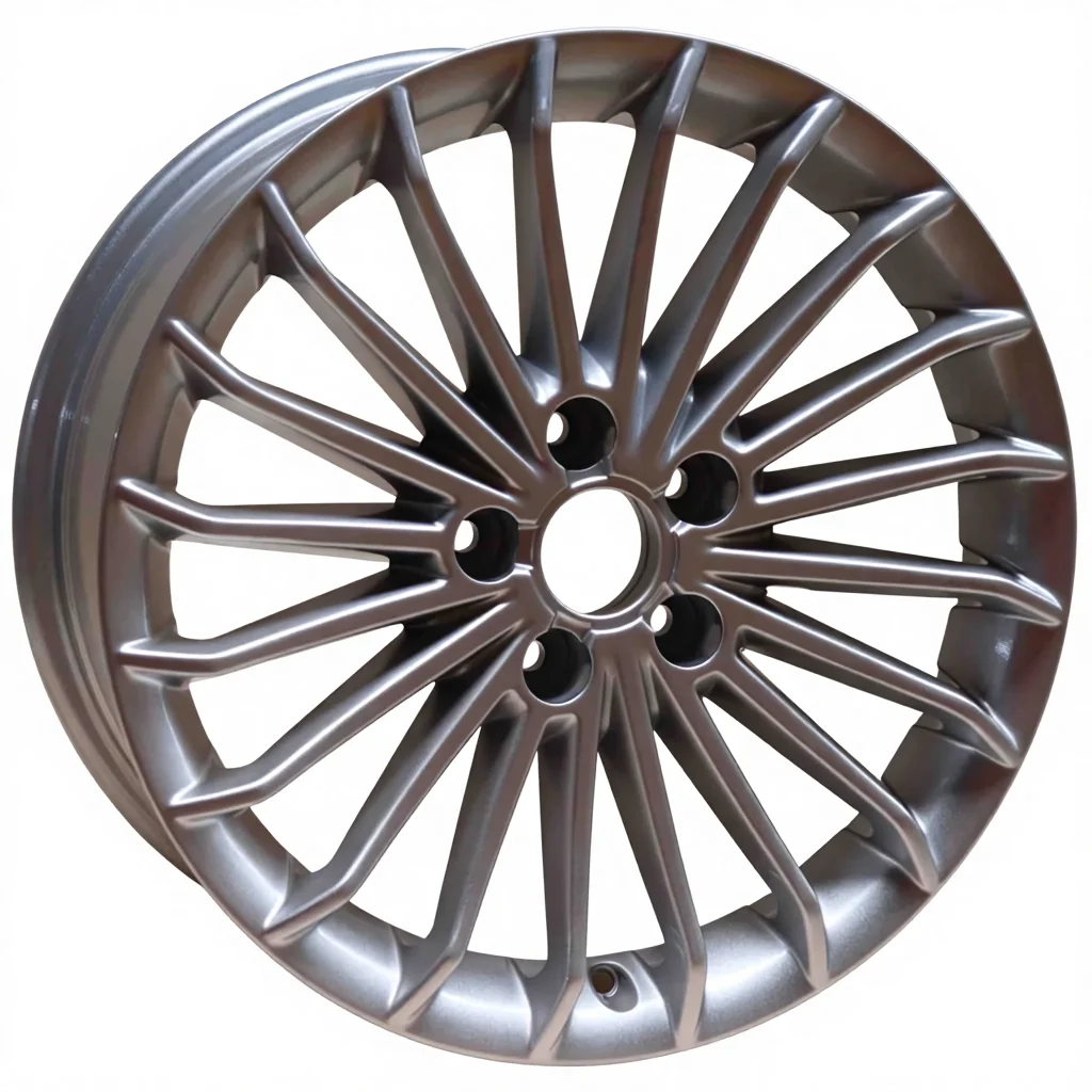 Luxury Custom Casting 17 Inch Multi-Spoke Alloy Wheels for AudiA4L Sports New 5x112 PCD 45mm Silver Finish Concave Design