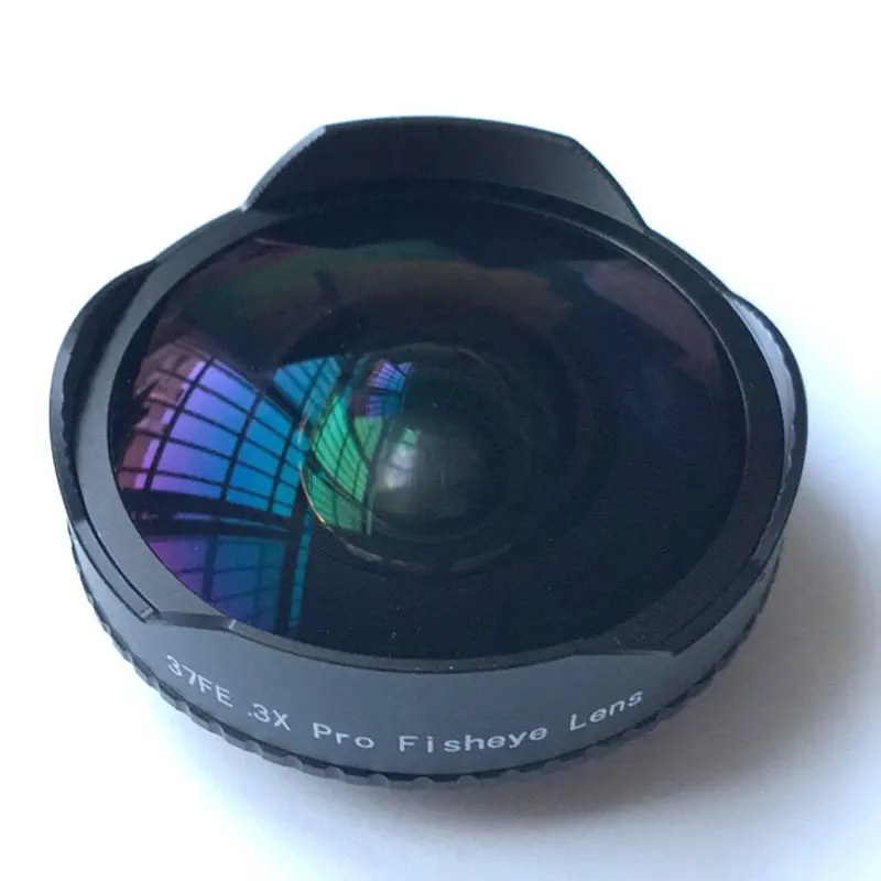 Compatible with Camera Sony HXR-MC1500C 37mm 0.3X Ultra-Wide-Angle Fisheye Conversion Lens No Vignetting