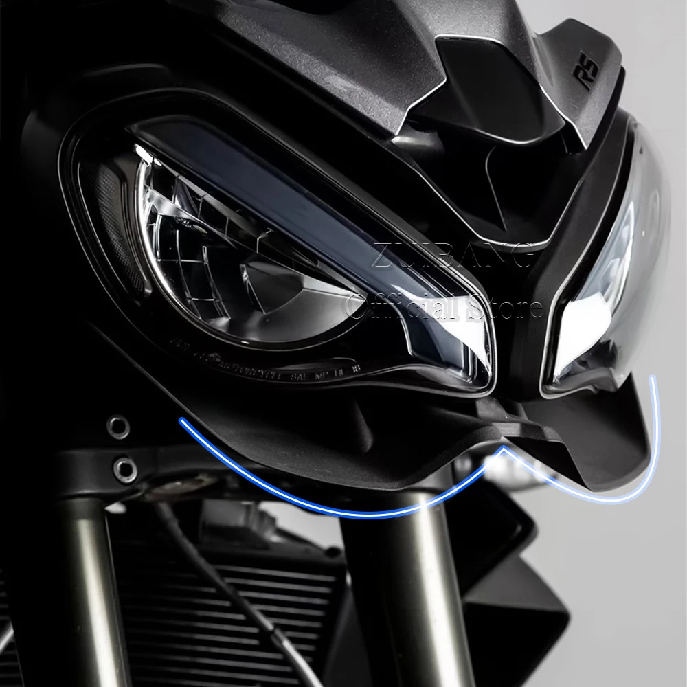 For Triumph Street Triple 1200 RS 765 RS  Wing Front Spoiler Lower Lip Downforce Naked Frontal Spoiler