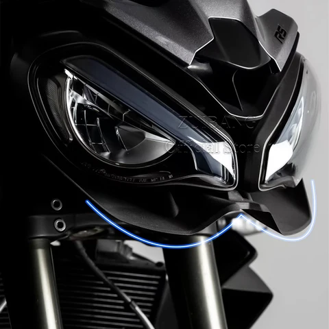 Передний спойлер-сплиттер (нижняя накладка) для Triumph Street Triple 1200 RS 765 RS, для нейкед-мотоциклов, с функцией Downforce
