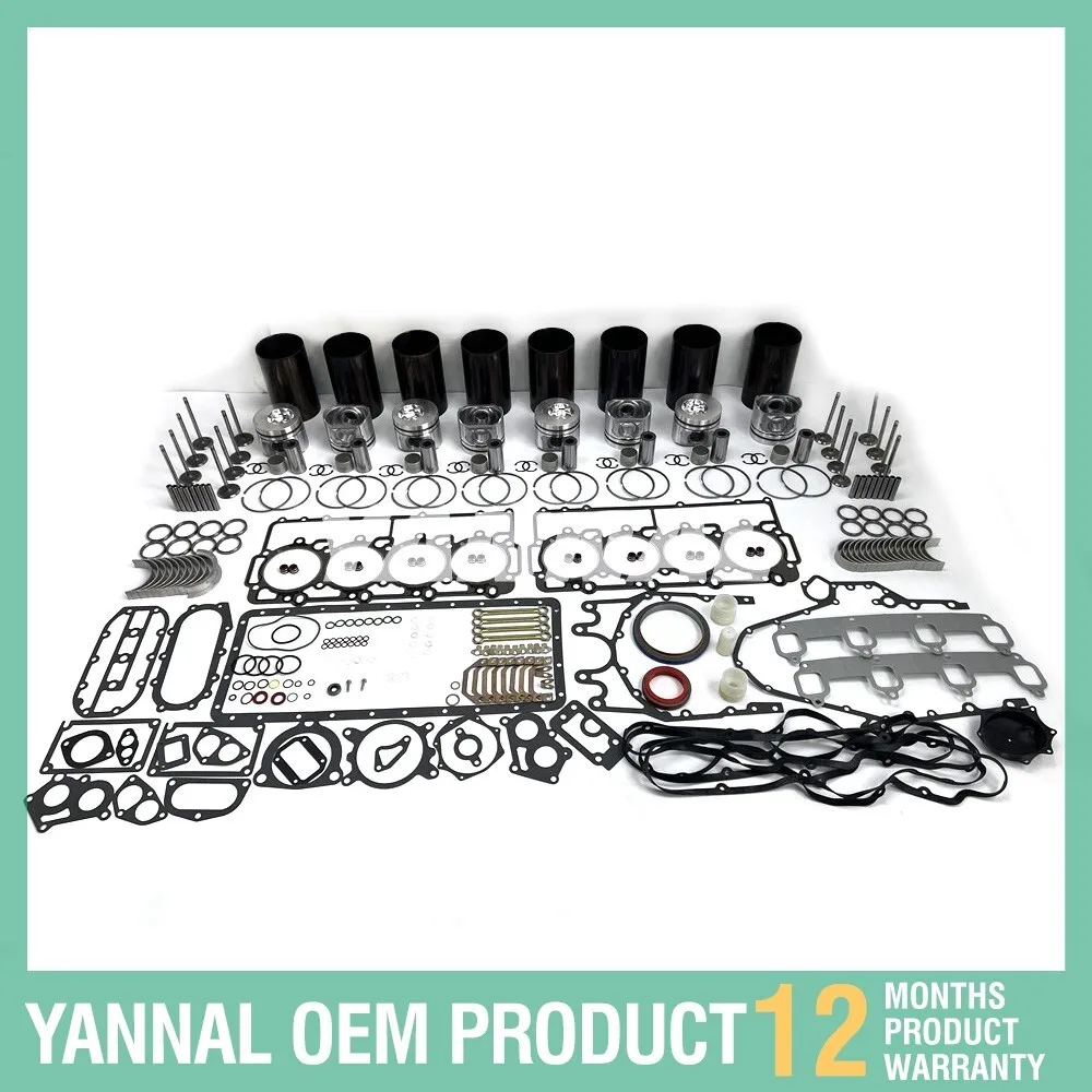 

Новый комплект для капитального ремонта 3208 с набором прокладок и комплектом клапанов для Caterpillar