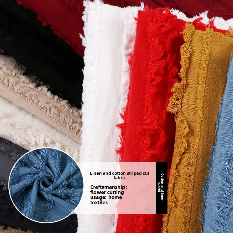 

Хлопковая полосатая ткань для модной одежды, верхняя одежда, домашний текстиль, ткань для подушек, шитье своими руками на метр, материал