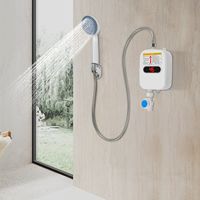 Electric Hot Water Heater Instant Water Heater Electric Water Heater with Handshower 220V 3500W 0.04-0.4MPa