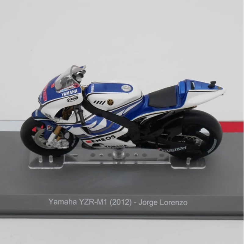 ixo 1:18 scale 2012 Yamaha YZR-M1 Jorge Lorenzo Motorcycle Model  Adult Souvenir Classic Static Display Collectible Toy Gift