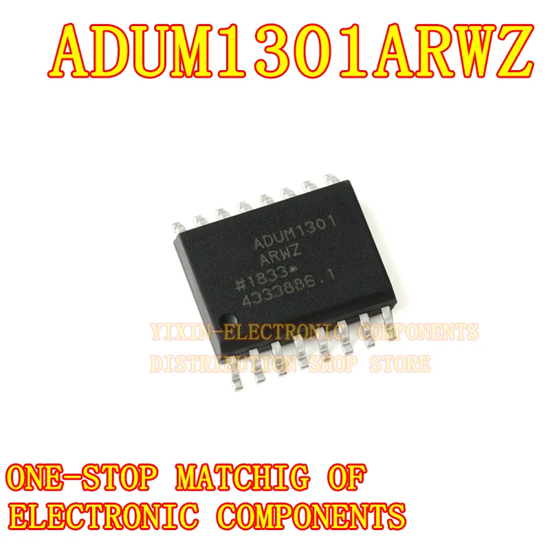 1PCS/Pack Chip ADUM1301ARWZ-RL ADUM1301 SOIC-16 three-channel digital isolator chip